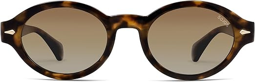 SOJOS Retro Oval Polarized Sunglasses for Women Men Chic Trendy 90s Sunnies Shades UV protection ... | Amazon (US)