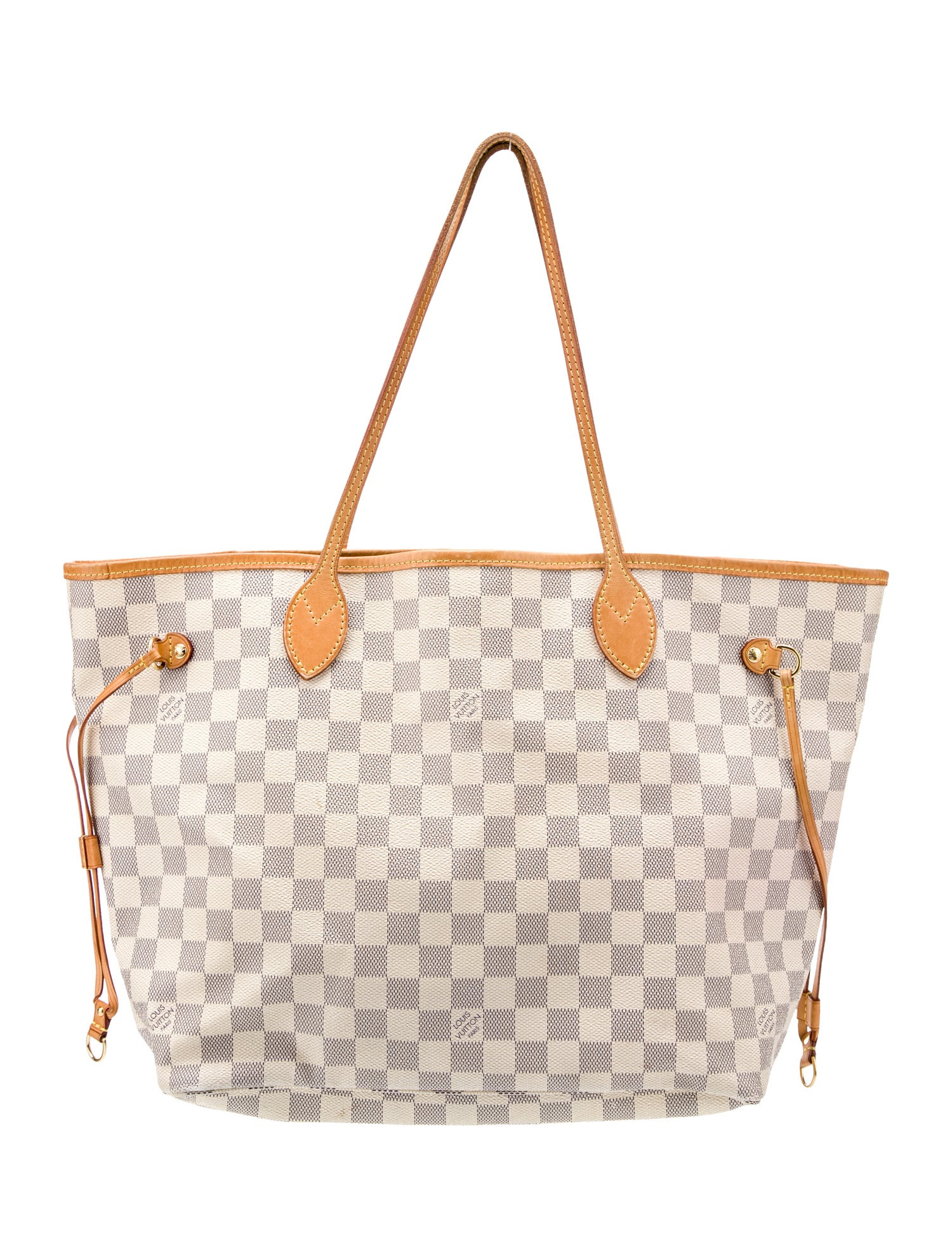 Louis Vuitton Damier Azur Neverfull MM - Neutrals Totes, Handbags - LOU1211673 | The RealReal | The RealReal