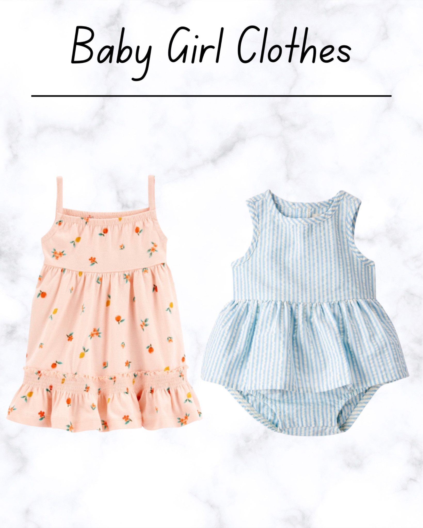 Check out these baby outfits 

Baby onesies, baby one piece, family, baby, toddler, baby beach outfit, carters summer baby clothes, baby clothes, baby romper, baby dress, baby outfit, baby shower, baby gift idea 

#LTKfamily #LTKbaby #LTKkids
