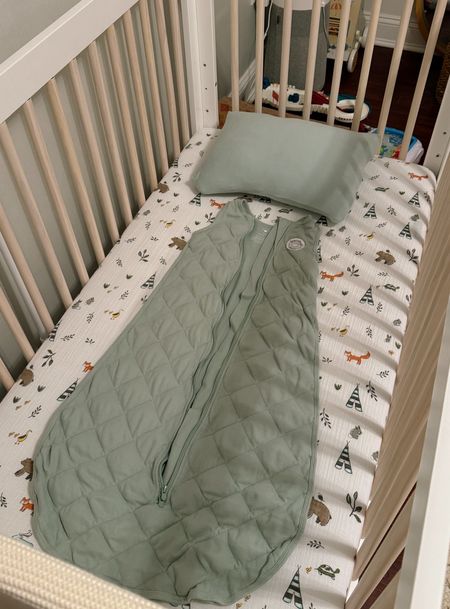 Toddler pillow, weighted sleep sack, best baby sleep sack, crib pillow, Avocado Green pillow, Dreamland Baby  

#LTKhome #LTKbaby #LTKkids