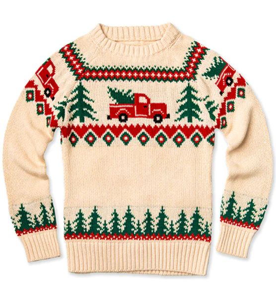 Santa's New Sleigh Kids Sweater | Kiel James Patrick