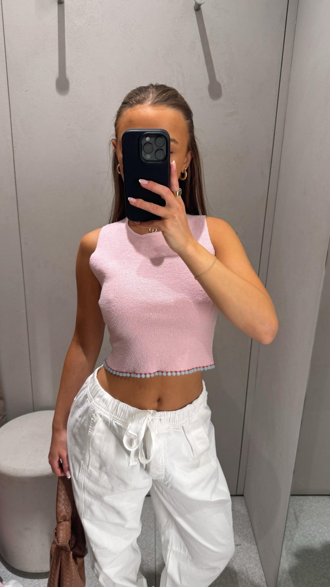 summer petite Zara outfit🎀🌴

Pink crop top white cargo trousers tie waist vest baby pink spring casual 

#LTKuk #LTKsummer #LTKspring