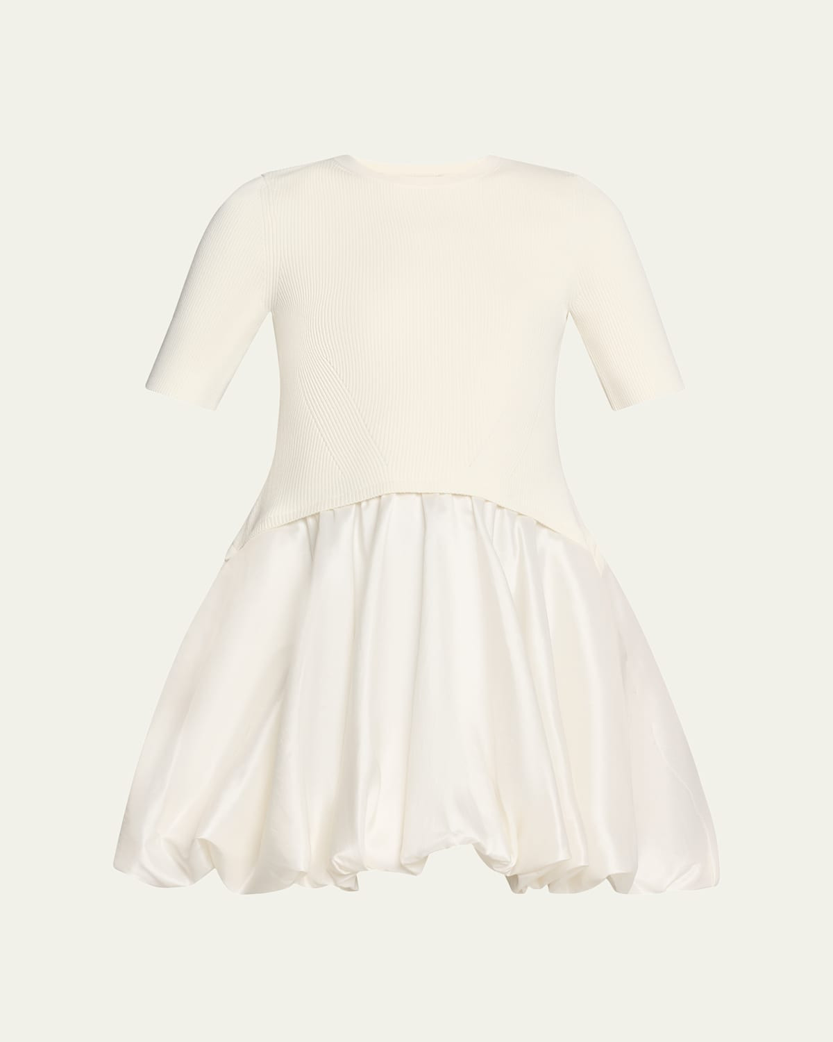 Kenny Short-Sleeve Bubble Dress | Bergdorf Goodman