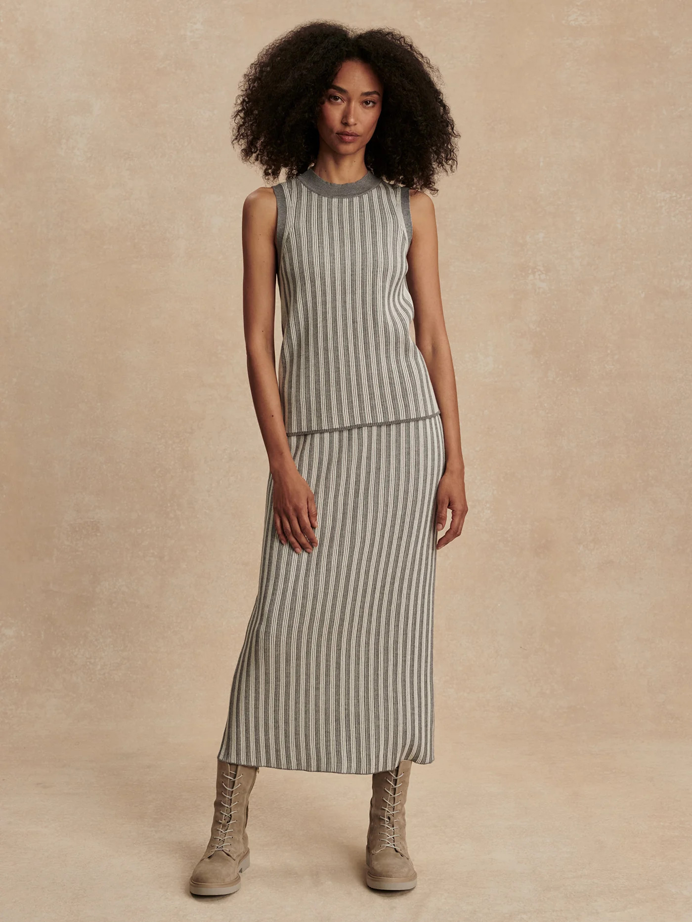 Farida Rib Tank | Varley US | Varley US