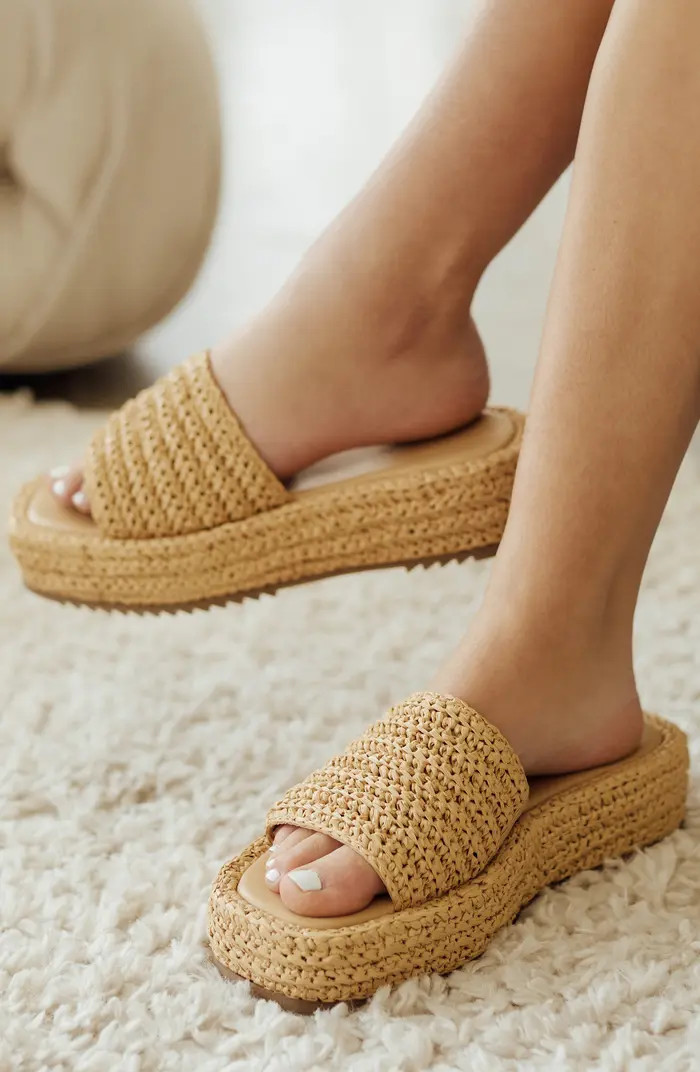 Gisella Platform Slide Sandal (Women) | Nordstrom Rack