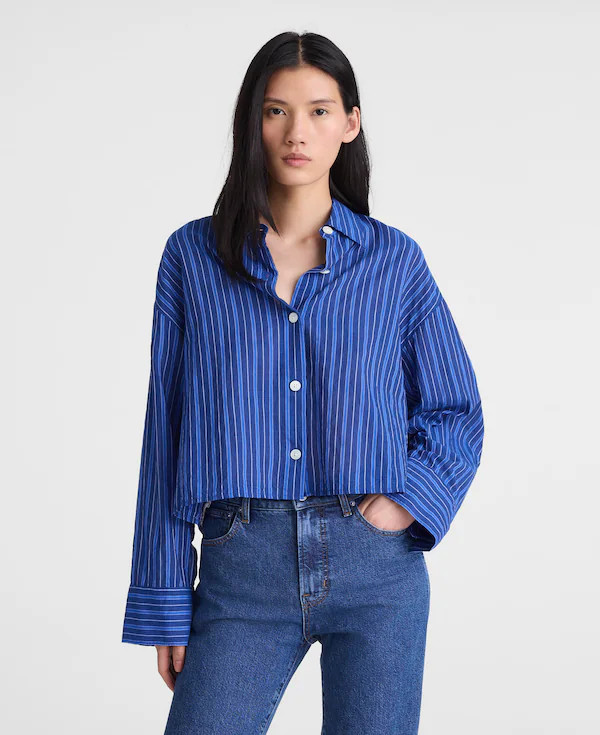 Straight-Hem Shirt | Madewell