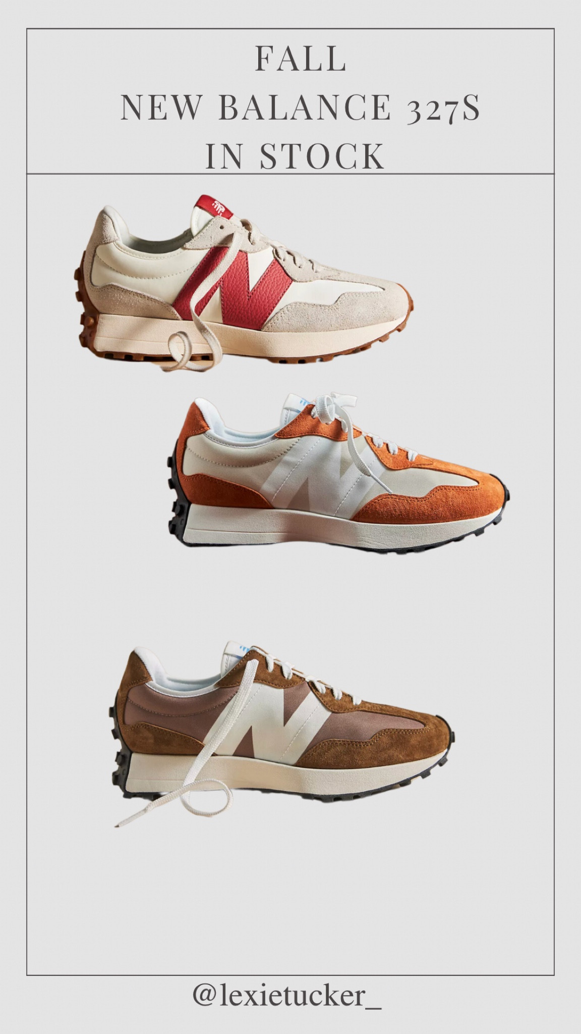 New balance 327s you need! 

#LTKSeasonal #LTKstyletip #LTKshoecrush