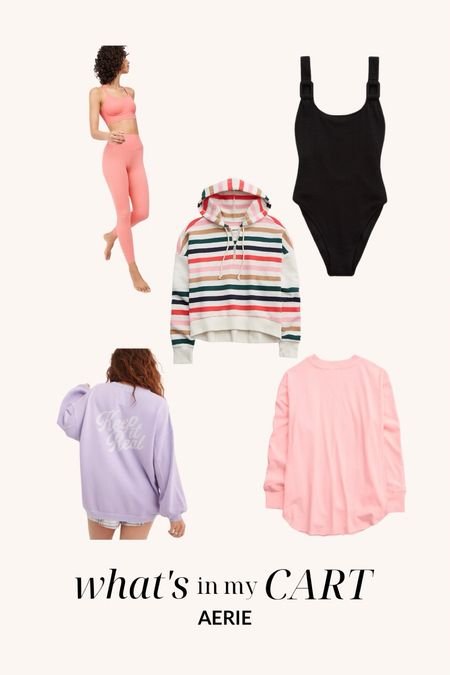 What I grabbed for my upcoming trip and spring! Loving all the shades of pink and purple for spring 👏🏼

Undeniablyelyse.com

Striped sweatshirt, one piece bathing suit, long sleeve leggings tee, ae finds, travel outfits, comfy looks, affordable finds

#LTKfindsunder50 #LTKstyletip #LTKSpringSale