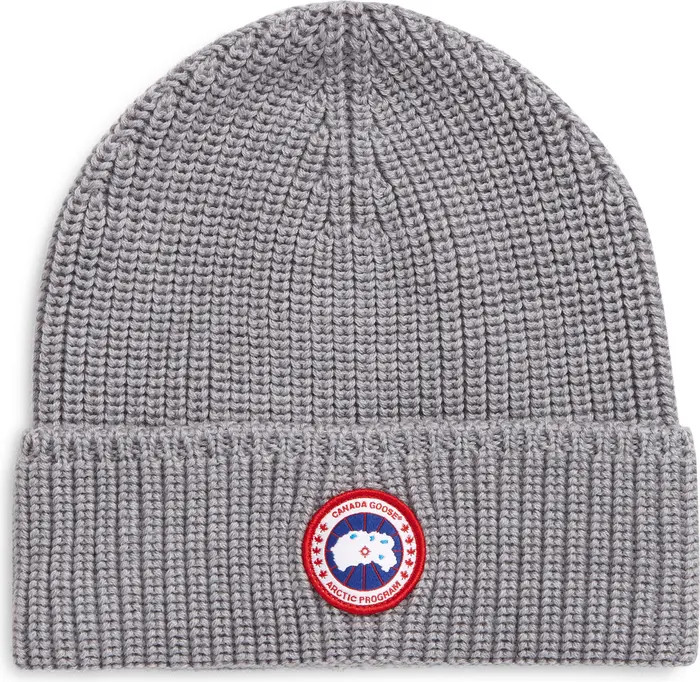 Canada Goose Arctic Disc Ribbed Toque Beanie | Nordstrom | Nordstrom