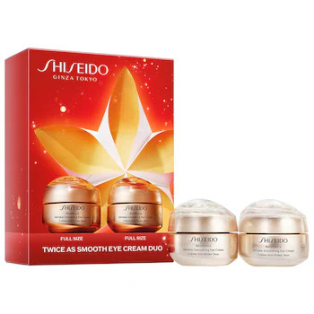 ShiseidoTwice As Smooth Benefiance Wrinkle-Smoothing Eye Cream Duo | Sephora (US)