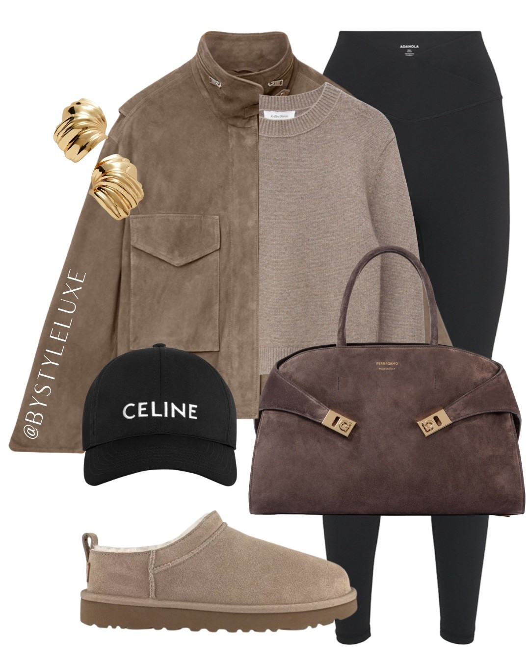 SUEDE - styling this gorgeous suede jacket with leggings and must have Ugg micro boots for a relaxed casual look 

#suedejacket #ugg #autumnoutfit

#LTKshoes #LTKuk #LTKautumn