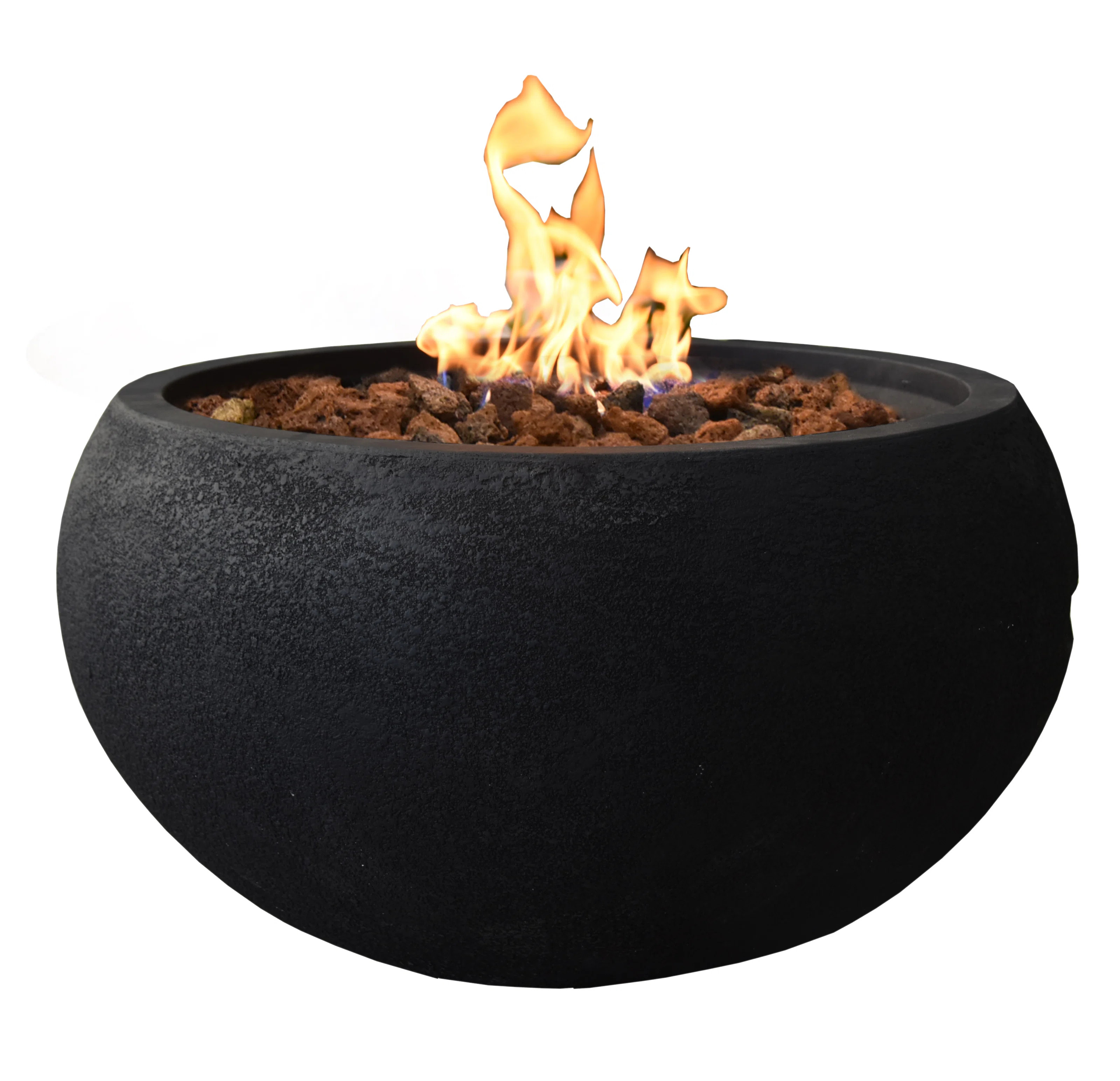Astrath 14" H x 27" W Concrete Fire Pit | Wayfair North America