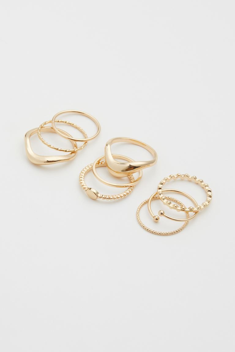 9-pack Rings | H&M (US)