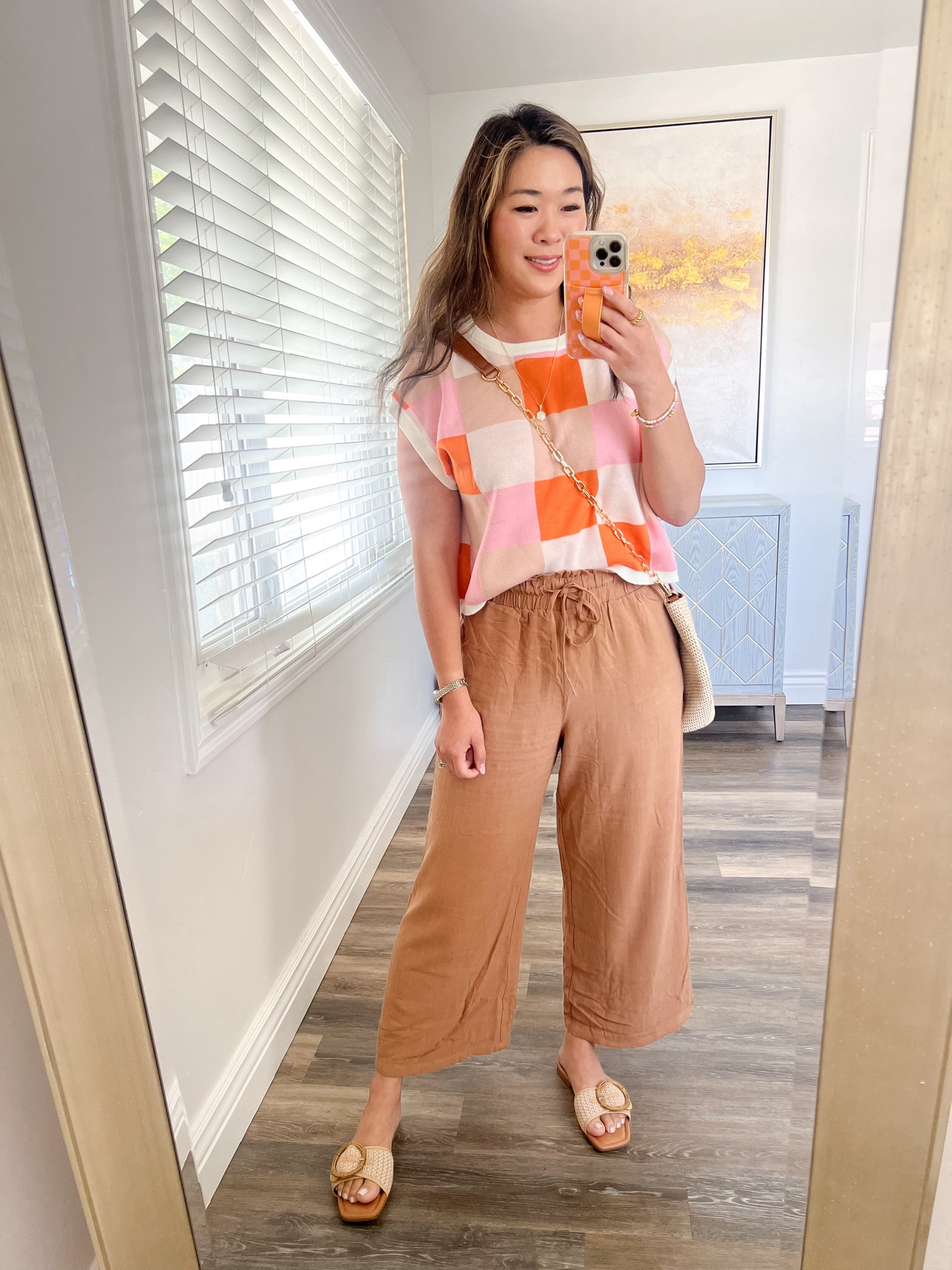 Amazon Outfit
Top: Medium
Linen Crop Pants: Medium 