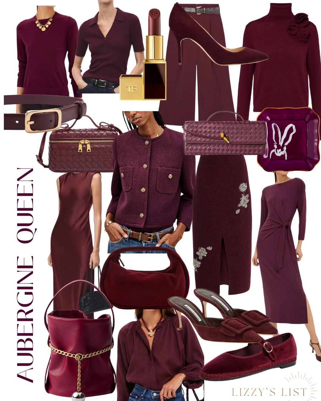 Burgundy color is in this season!  The aubergine burgundy color  is a timeless fall staple. It is rich, elegant, and versatile. Here are some beautiful pieces I am eyeing from Ba&sh Zara Prada Tuckernuck mango Tom Ford Manolo Blahnik Flabelus erdem amazon and more 
Beautiful sweaters jackets shoes bags ♥️

#LTKSeasonal #LTKStyleTip #LTKFindsUnder100