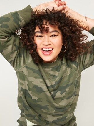 Vintage Crew-Neck Sweatshirt for Women | Old Navy (US)