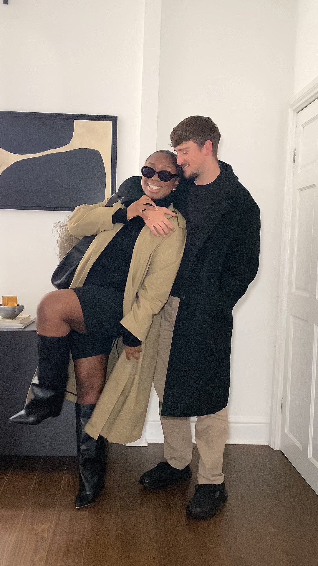 Couples autumn outfit inspo, featuring trench coats and knitwear 

#LTKSeasonal