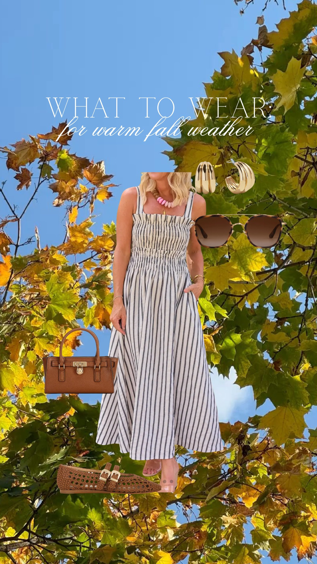 What to wear: warm weather fall outfits!

Warm weather fall // fall outfits // fall dresses