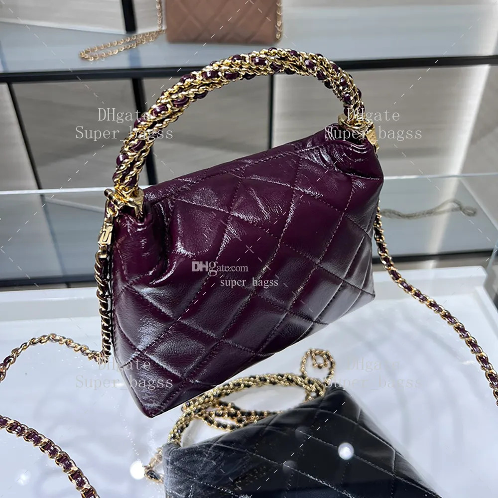 Designer Handbag 19CM Mirror quality Chain Bag Genuine Leather Crossbody Bag Shoulder Bag Designe... | DHGate