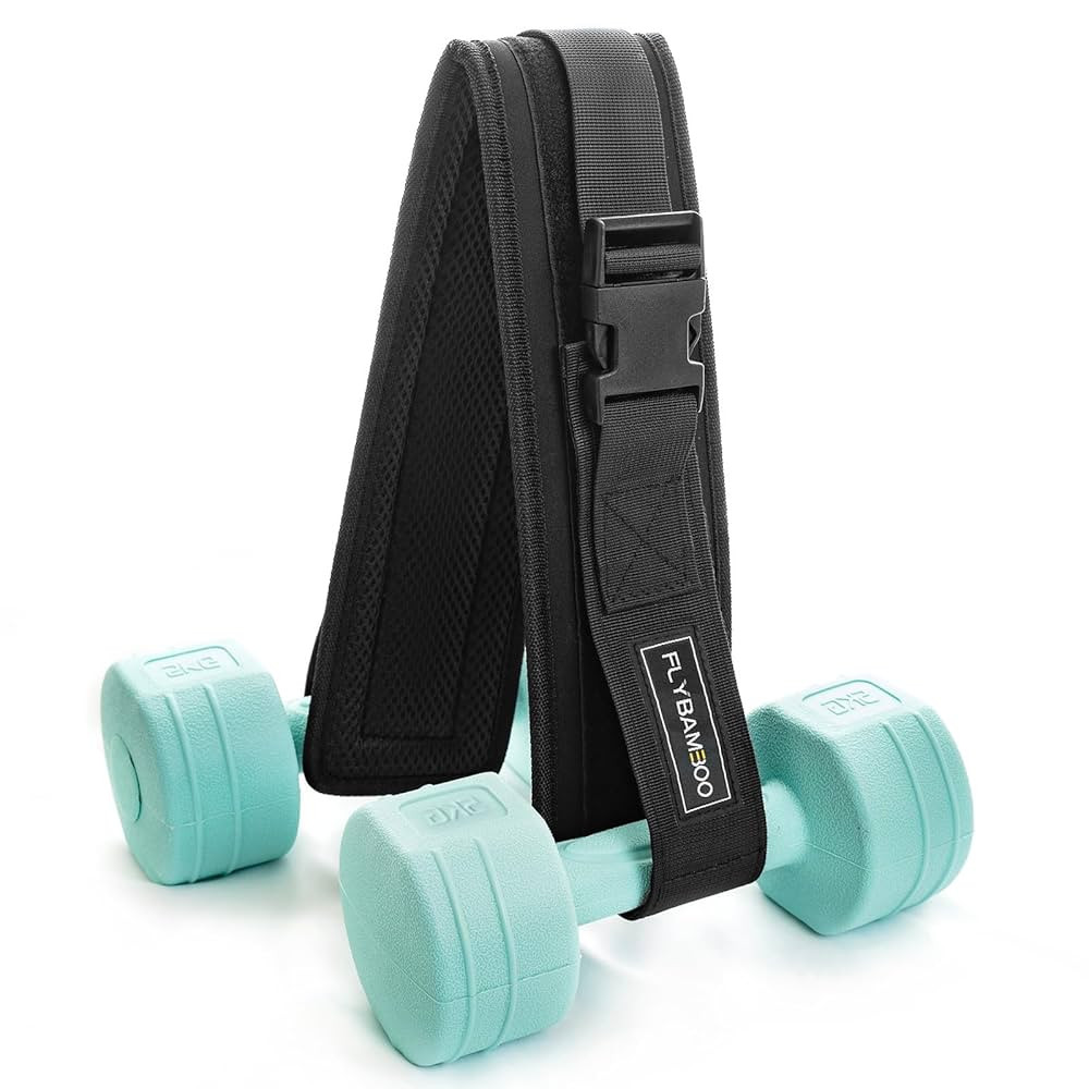 Hip Thrust Belt for Dumbbells,Booty Belt for Hip Thrust Slip-Resistant Padding | Amazon (US)