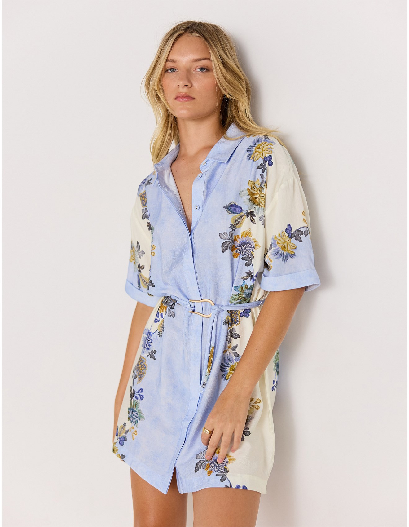 LUCIA MINI SHIRTDRESS | David Jones (Australia & New Zealand)