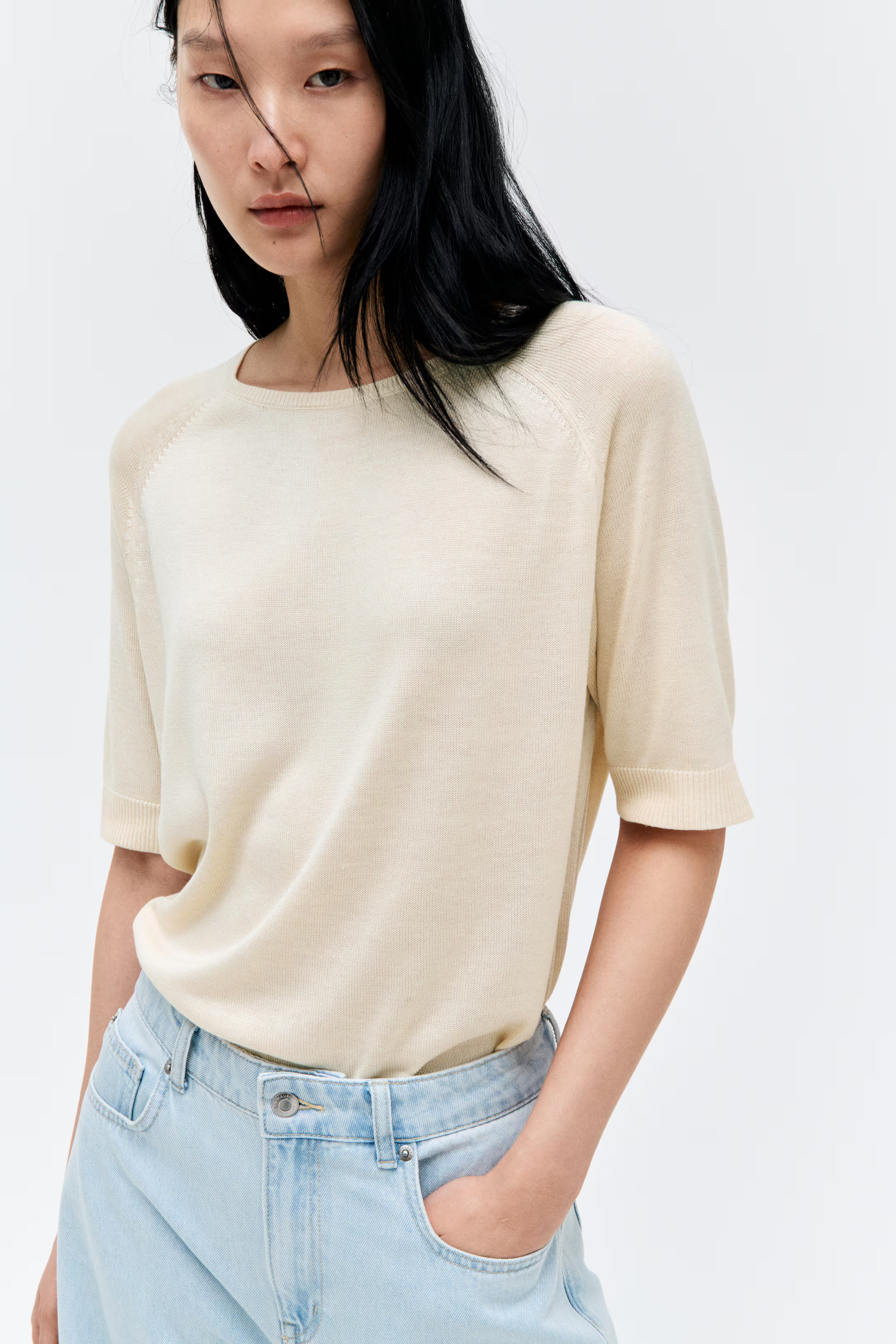 Knit T-Shirt | H&M (US + CA)
