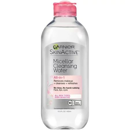 Garnier SkinActive Micellar Cleansing Water, For All Skin Types, 13.5 Fl Oz | Walmart (US)