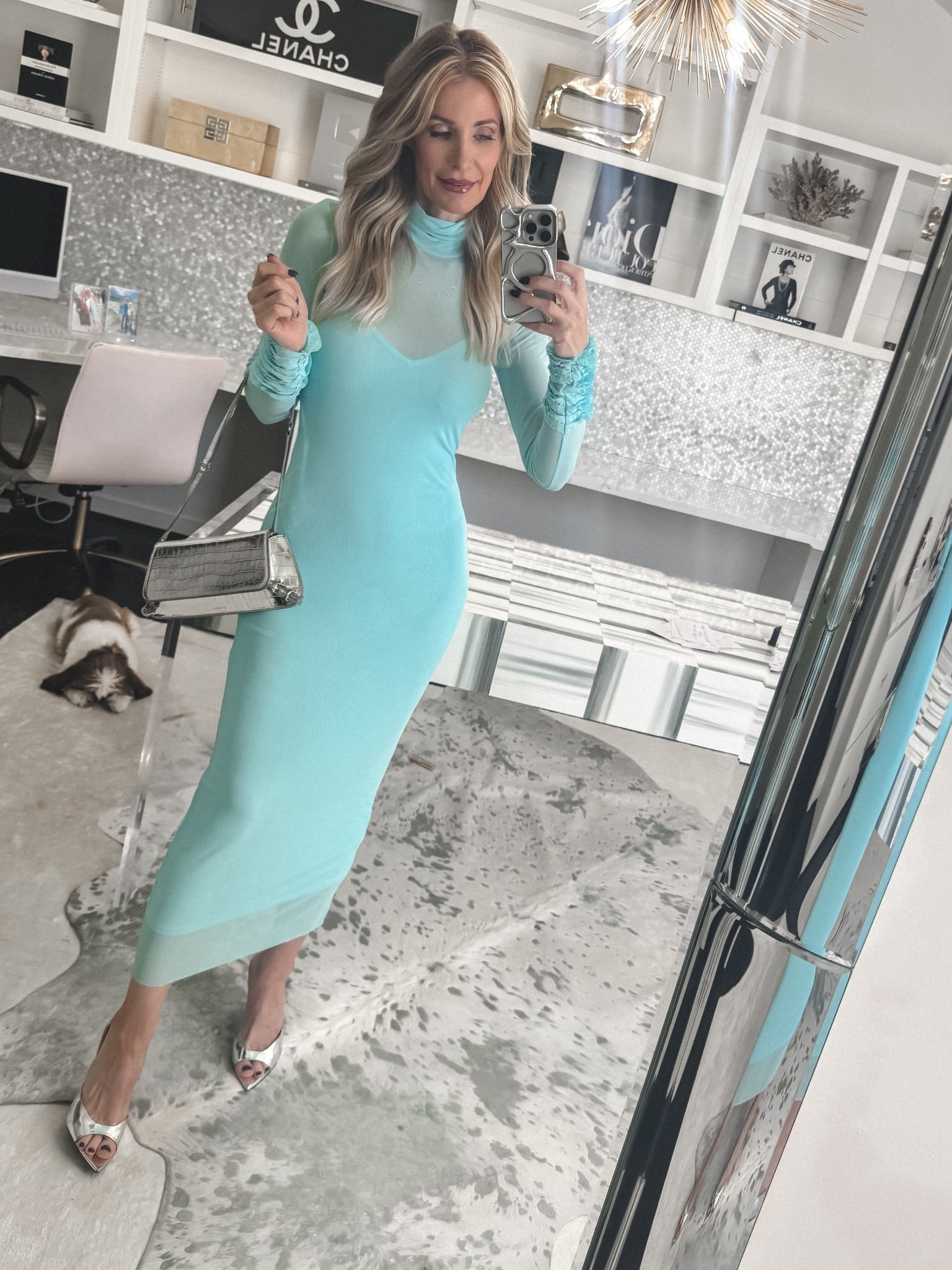 If you need a chic baby shower dress or affordable spring event dress, this gorgeous blue number is it 💫 The soft ruffle sleeves, easy silhouette, and included slip make it polished, comfortable, and incredibly flattering — all for under $100. Such a versatile piece you’ll wear on repeat. I’m wearing an XS and it fits TTS. 

 

#LTKValentine #LTKootd #LTKOver40