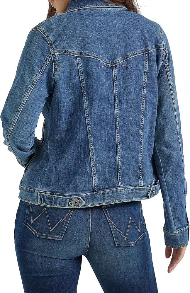 Wrangler Authentics womens Stretch Denim Jacket | Amazon (US)