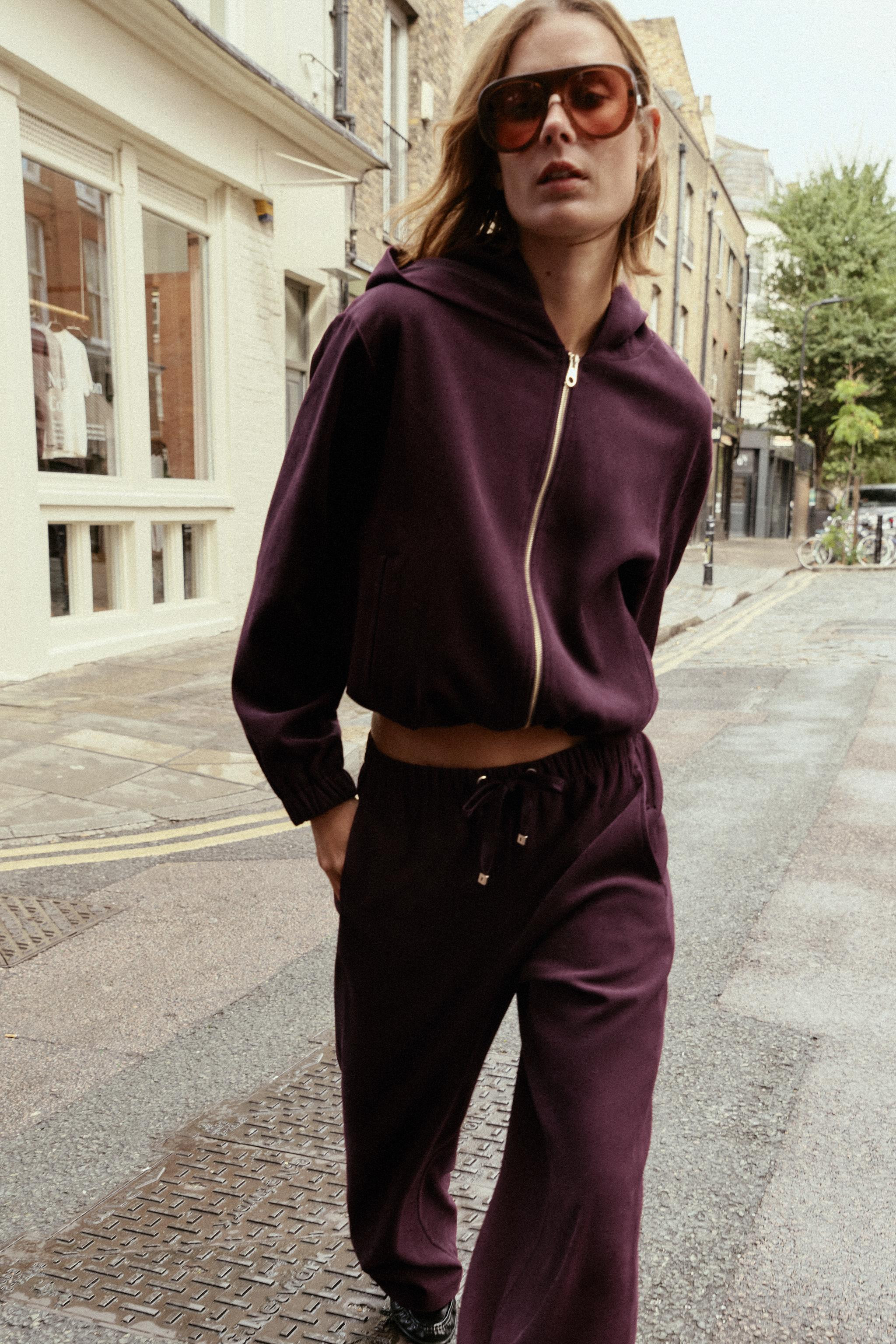 HOODED BOMBER JACKET | Zara US