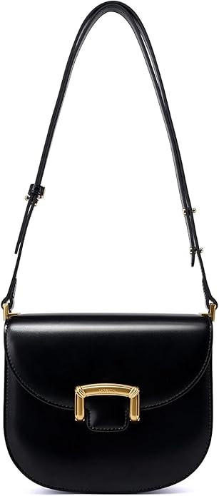 LA FESTIN Small Leather Crossbody Purses For Women - Adjustable Strap Shoulder Bag Summer Purse, ... | Amazon (US)