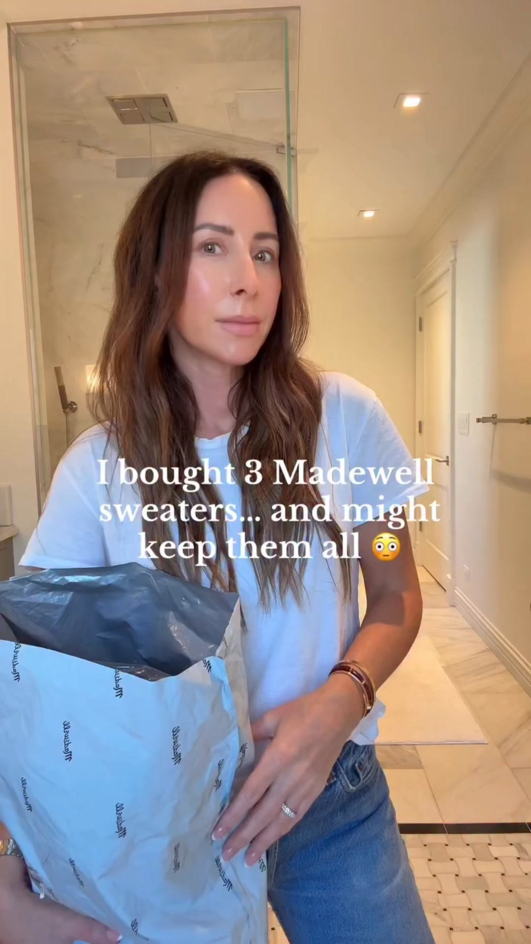 I bought three sweaters from Madewell… and I might keep them all 😅
When I buy sweaters, I always look for cashmere or wool — they last and actually keep you warm.
These are such good staples you’ll wear on repeat 🤍
Which one is your fave? 

#madewell #tryonhaul #styleover30 #momstyleinspo #sahm #sahmstyle #effortless #winterwardrobe #ootdinspirations #everydaystyle #sweaterseason

#LTKOver40 #LTKootd #LTKStyleTip