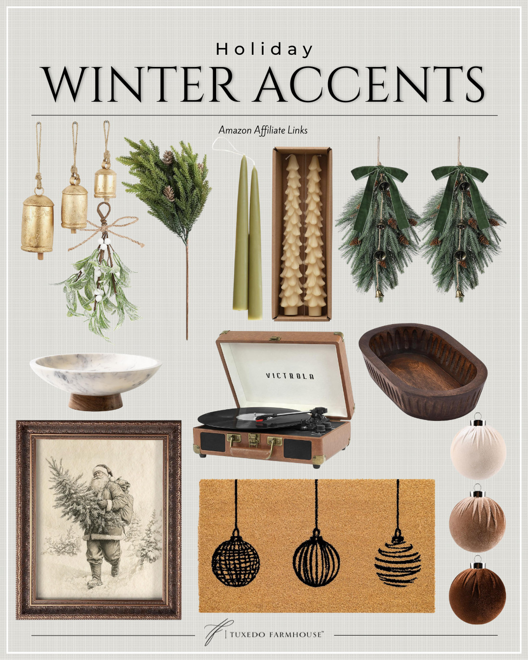 Amazon - Holiday Winter Accents

Enhance your home's festive charm with these beautiful winter accents. Perfect for a cozy holiday atmosphere! #WinterAccents 

 #LTKHoliday #LTKSeasonal #LTKHome
