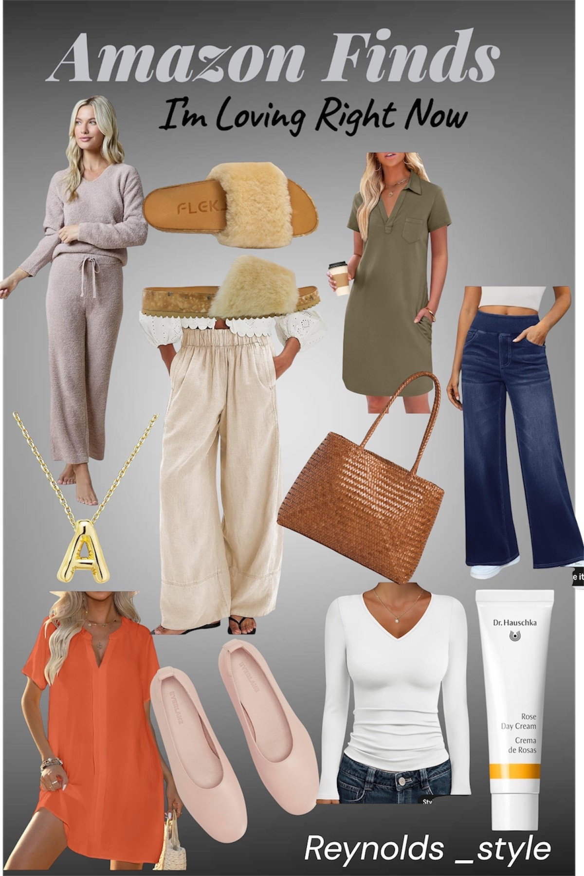 Amazon finds I’m loving right now 🤍
Effortless pieces you can mix, match, and actually live in—from comfy sets to easy dresses and everyday basics that feel put together without trying too hard.

Everything is neutral, versatile, and perfect for work, weekends, or a quick getaway ✨
Linked all my current favorites for you!
#amazonfinds #ltkstyle #over40style #effortlesschic #capsulewardrobe #neutralstyle #amazonfashion #everydaystyle #chicandcomfortable

#LTKWorkwear #LTKSaleAlert #LTKTravel