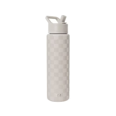 Simple Modern 30oz Summit Checkmate Water Bottle Tan | Target