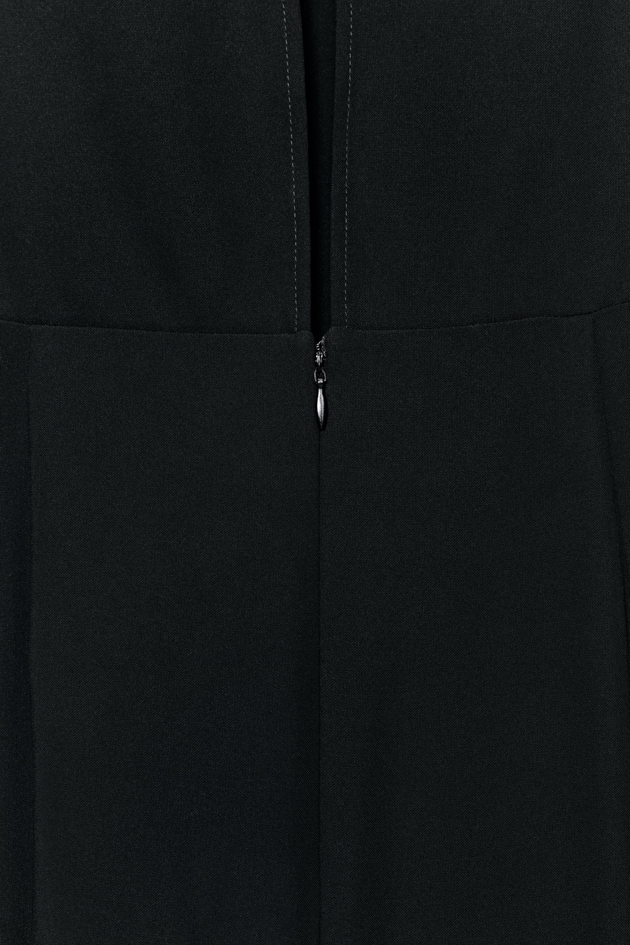 ASYMMETRIC FRINGED DRESS ZW COLLECTION | Zara US