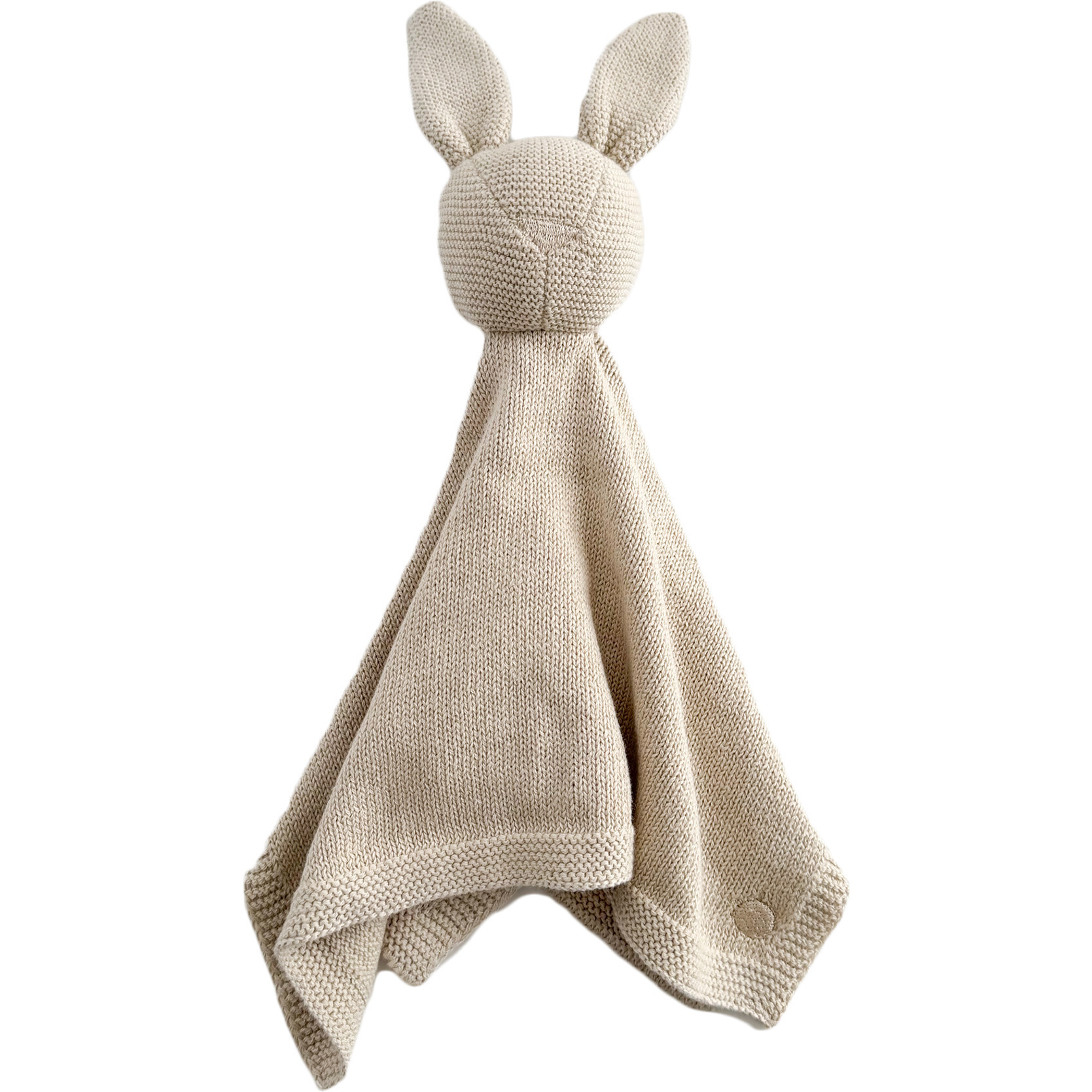 Bunny Lovey Blanket Birch Organic Cotton Baby Gift | Maisonette