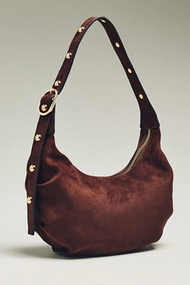 Mali + Lili Vegan-Suede Crescent Bag | Anthropologie (US)