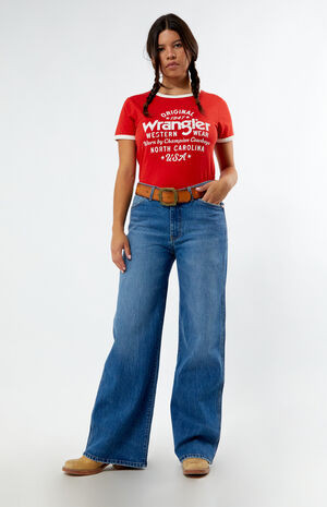 Wrangler x PacSun Raver Low Rise Baggy Jeans | PacSun