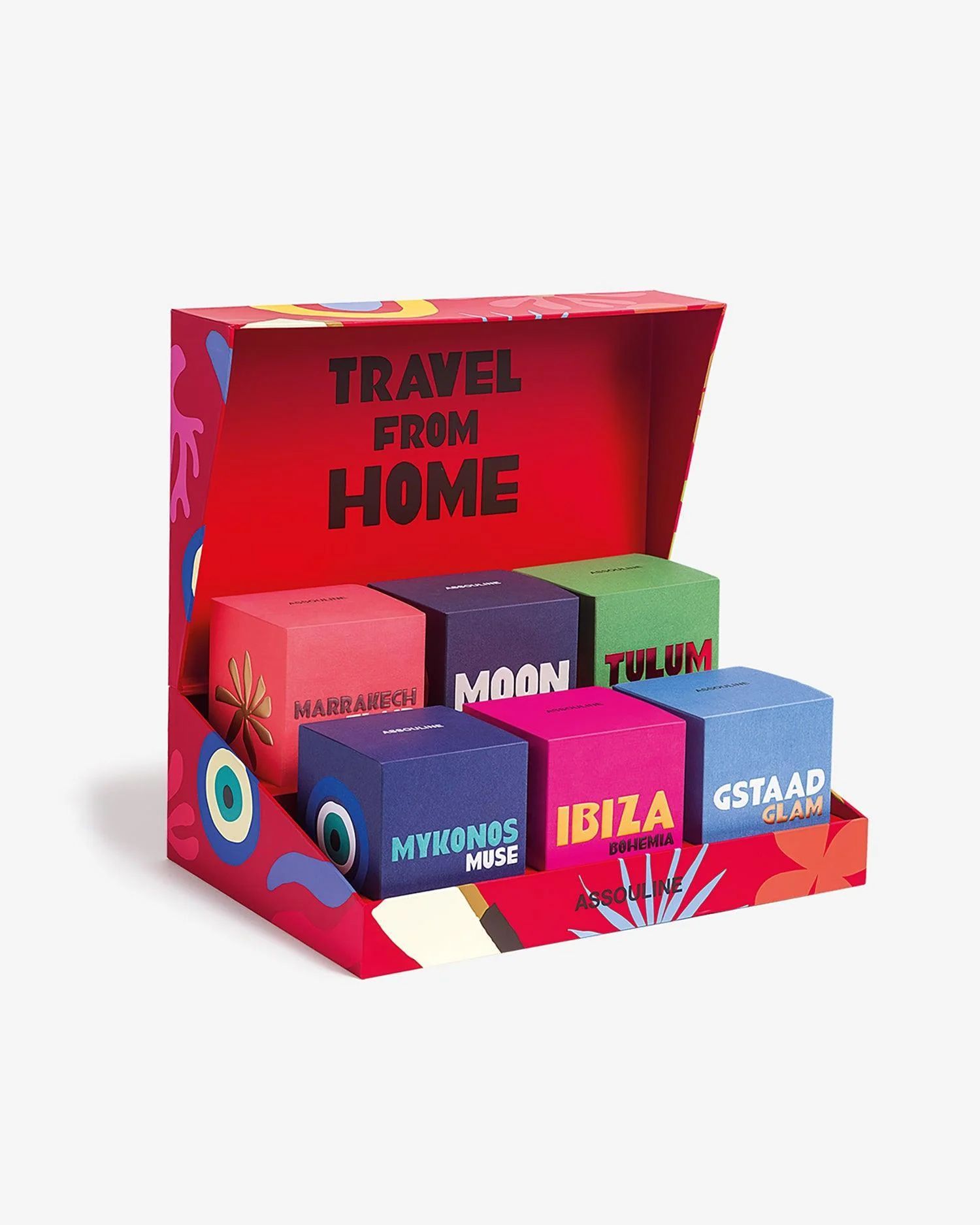 Travel From Home Scented Candle Set | Assouline