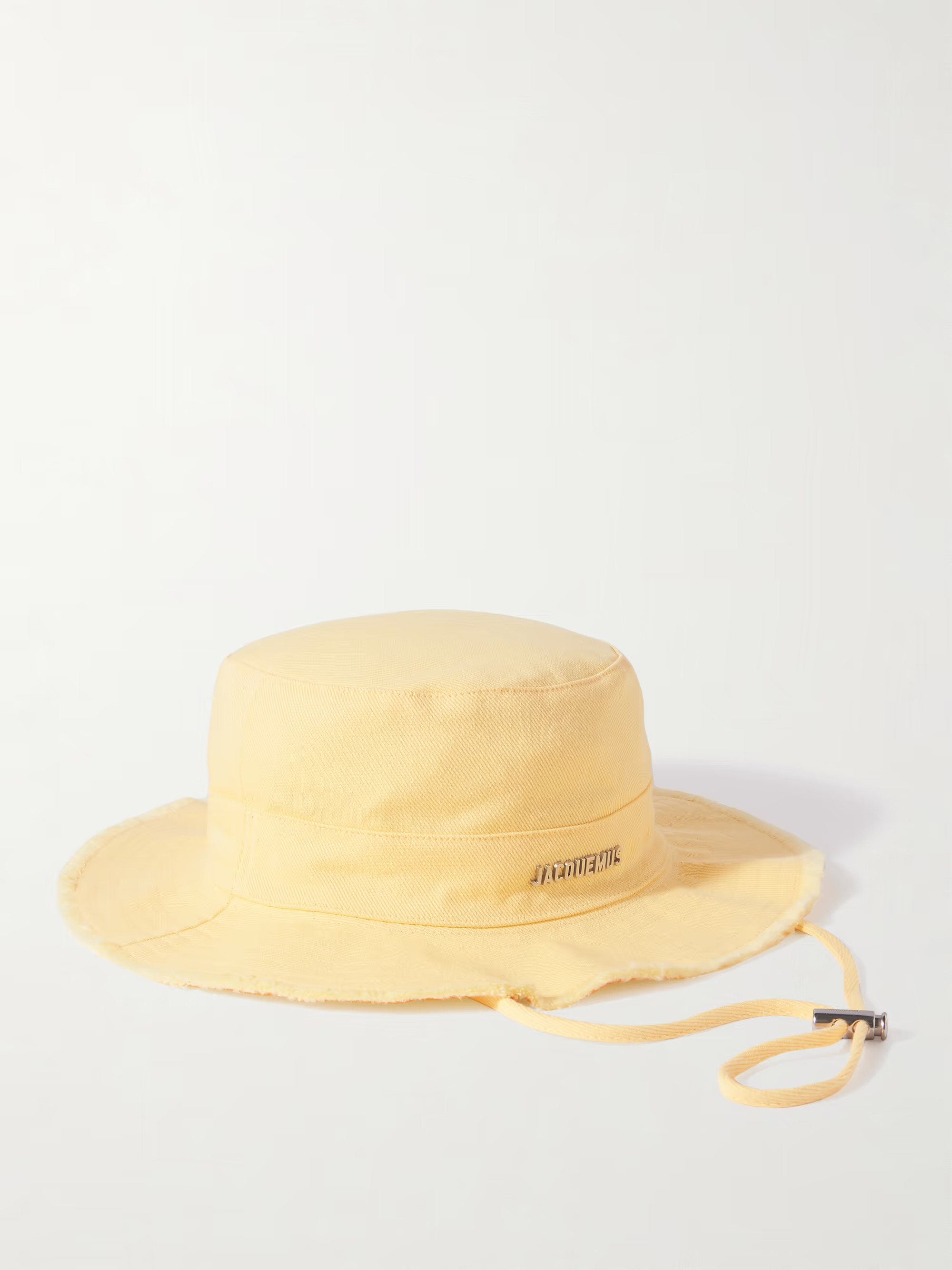 Artichaut embellished frayed cotton-twill bucket hat | NET-A-PORTER (US)