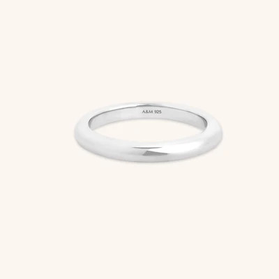 Essential Stacking Ring in Silver | Astrid & Miyu UK