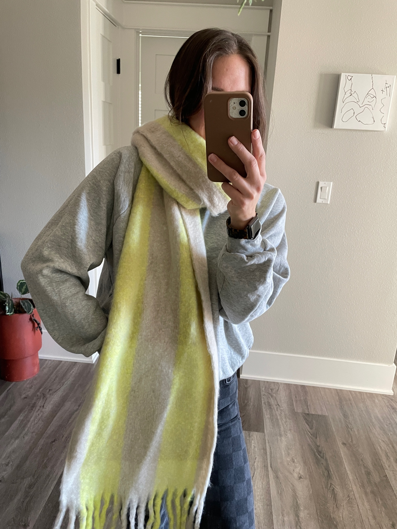 More colorful scarves, please. A very fun way to add a pop to a winter outfit. Options under $25! #scarf #blanketscarf #plaidscarf #winteroutfit 

#LTKSeasonal #LTKstyletip #LTKfindsunder50