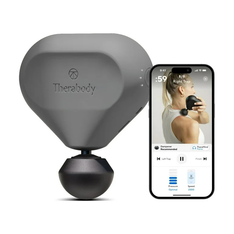 Therabody Theragun Mini 2nd Gen Portable Percussion Massage Gun, Gray - Walmart.com | Walmart (US)