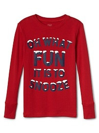 Chilly graphic sleep tee | Gap US