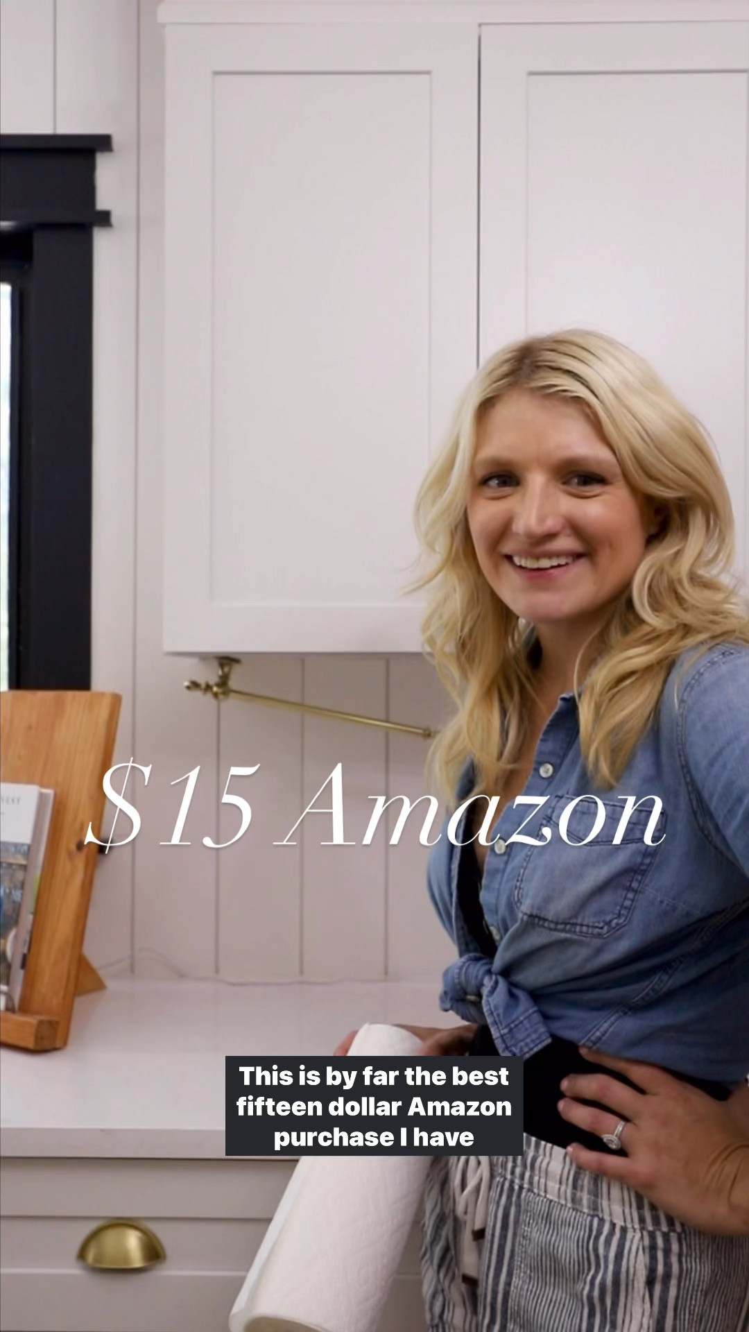 $15 Amazon home find for the kitchen 

#LTKVideo #LTKSummerSales #LTKHome