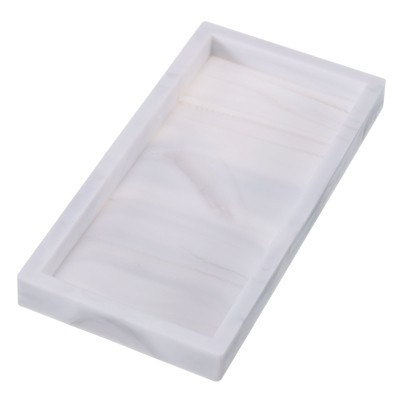 Unique Bargains Silicone Anti-slip Waterproof Bathroom Tray White 1 Pcs | Target