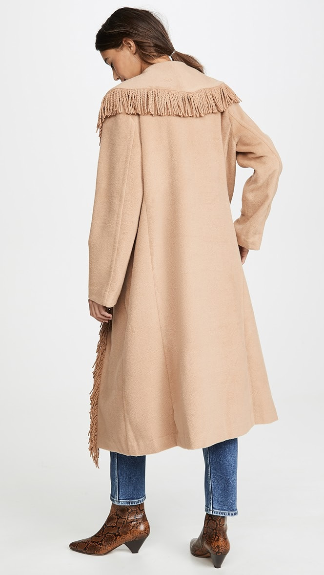Linda Fringe Coat | Shopbop
