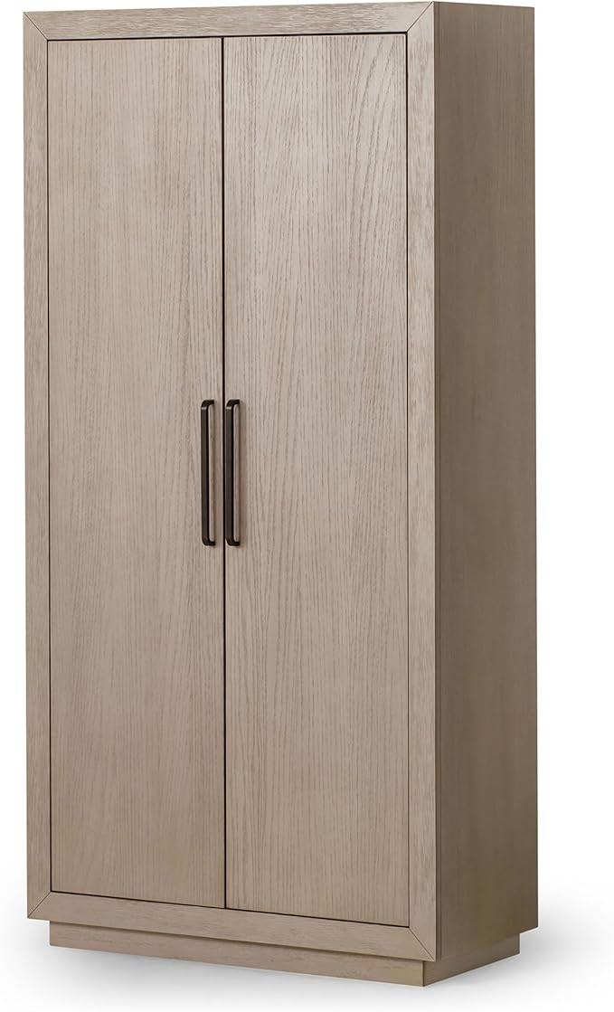 Maven Lane Uma Contemporary Wooden Cabinet in Refined White Finish | Amazon (US)