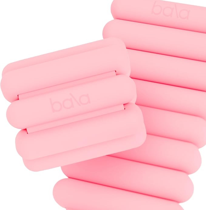 Bala Bangles Wrist & Ankle Weights for Women & Men - Adjustable Silicone Weighted Bracelet Set fo... | Amazon (US)